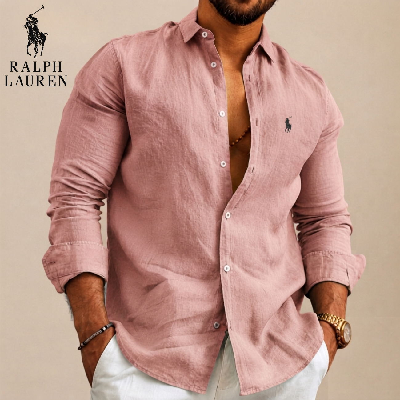 Relaxed Fit Button-Down Shirt || Clearance Sale