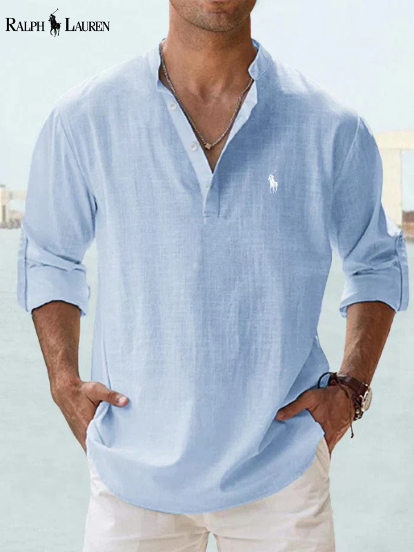 Modern Fit Long-Sleeve Shirt for Smart Casual Wear