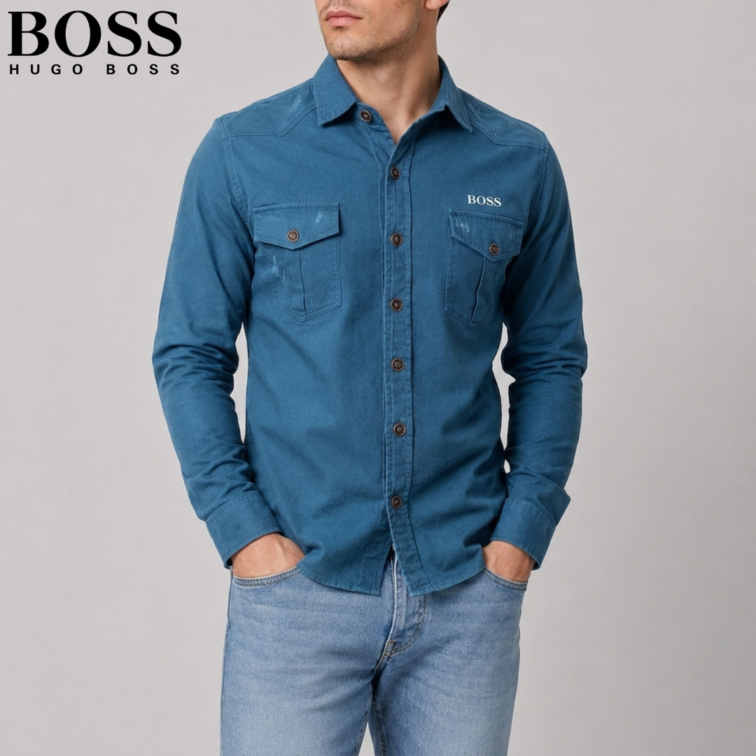 Modern Denim Shirt || Clearance Sale