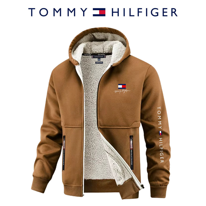 Sherpa-Lined Zip Hoodie || Clearance Sale