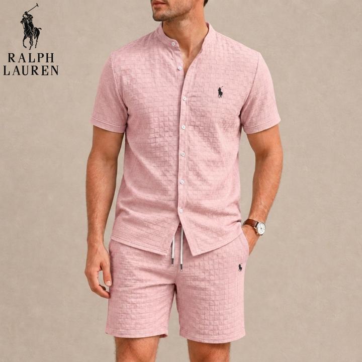 Mandarin Collar Summer Set || Clearance Sale