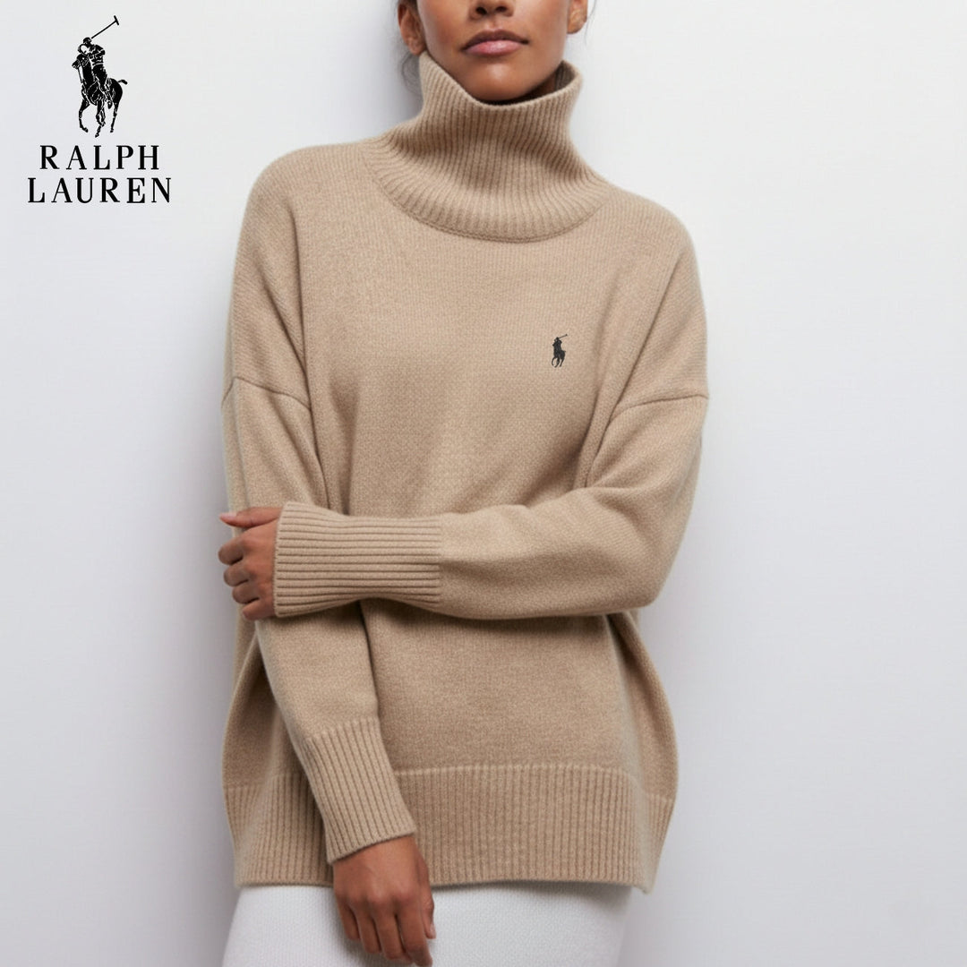 Soft Knitted Turtleneck Sweater || Clearance Sale