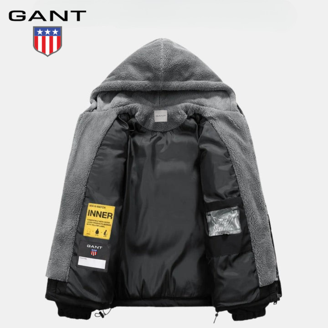 Padded Winter Jacket with Fleece Hood || CLEARANCE SALE