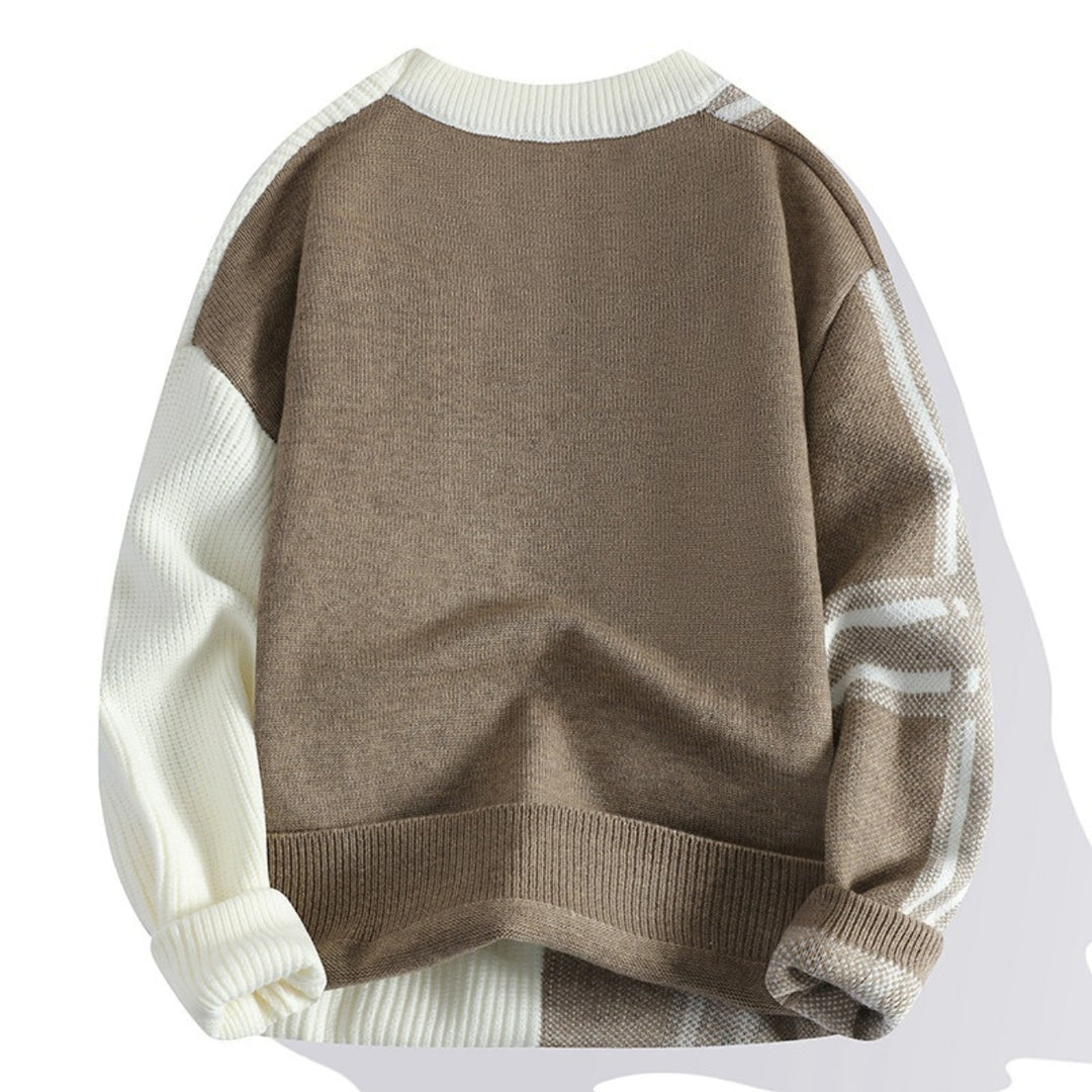 Modern Patchwork Pullover - CLEARANCE PRICE