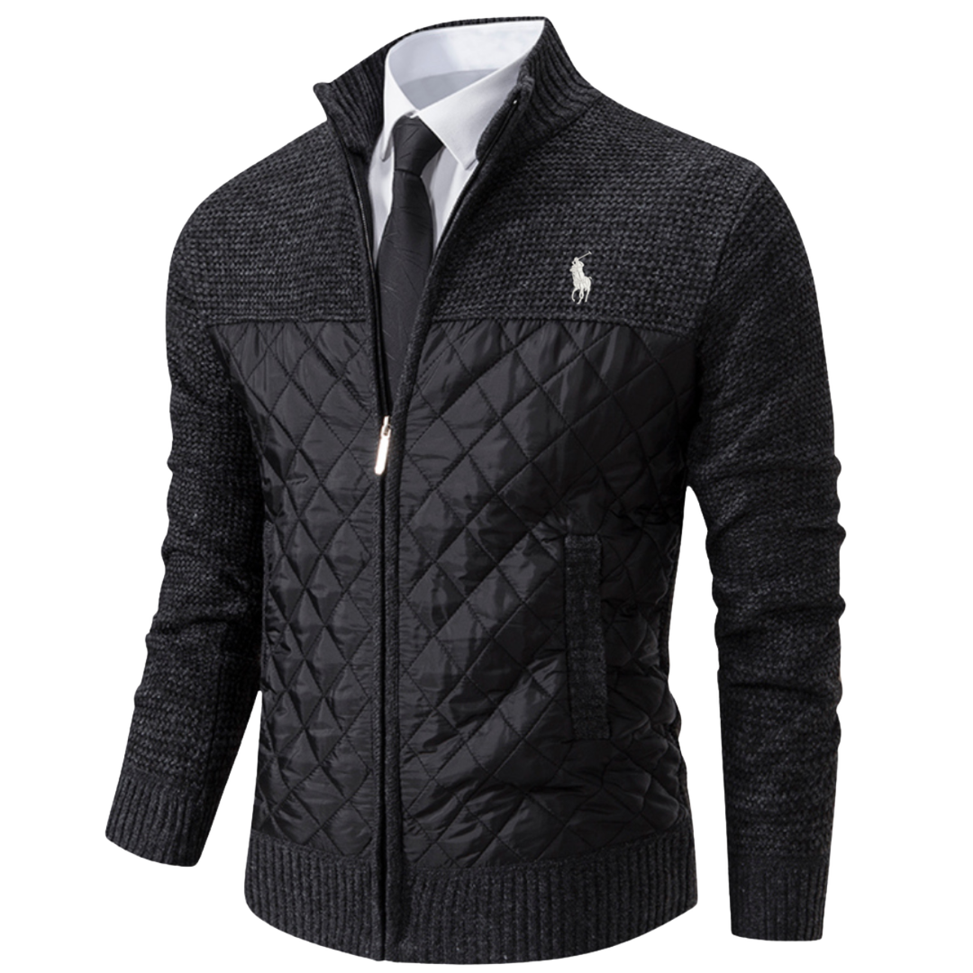 Stylish Quilted Knit Jacket || Clearance Sale
