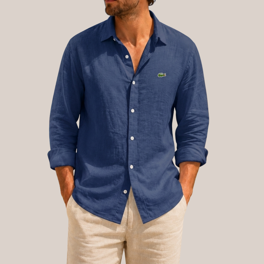 Coastal Linen Shirt - Clearance Sale