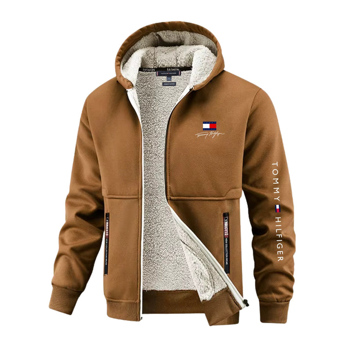 Sherpa-Lined Zip Hoodie - Clearance Sale