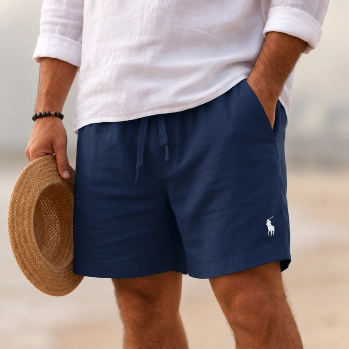 Essential Linen-Blend Shorts - Clearance Sale