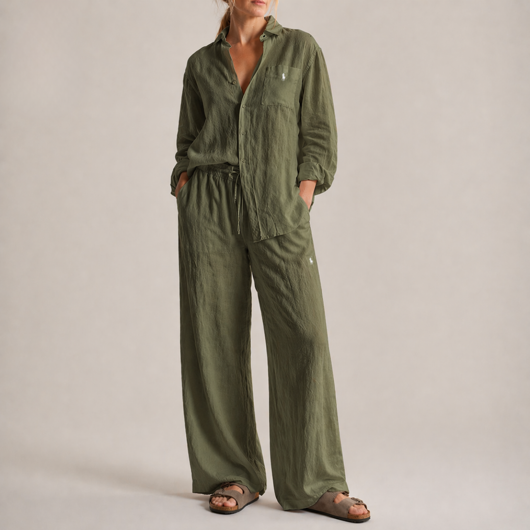 Relaxed Fit Textured Co-Ord Set - Clearance Sale