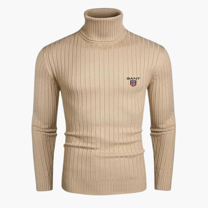 Slim-Fit Knit Turtleneck || Modern Comfort Collection