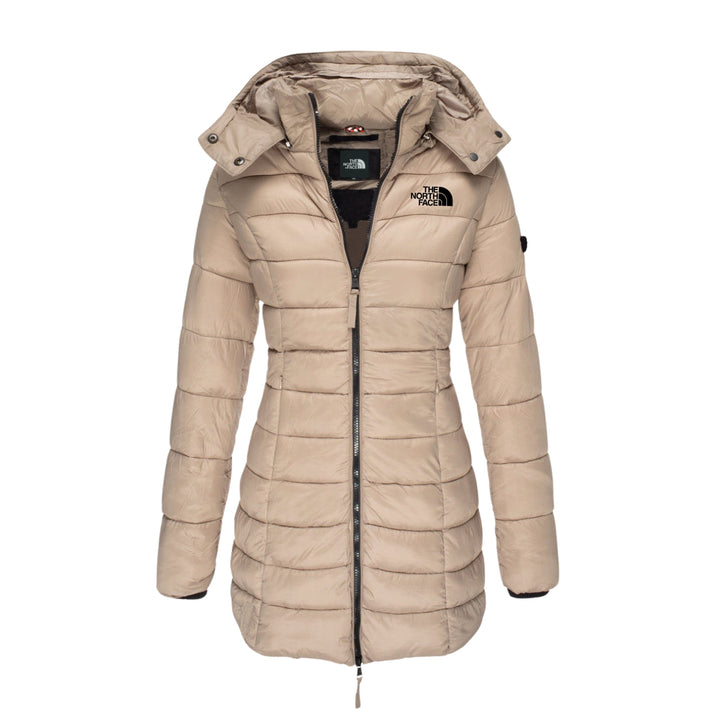 Long Padded Coat with Hood - CLEARANCE PRICE