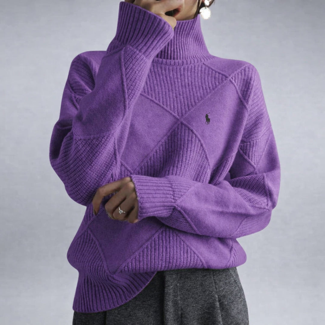 Premium Ribbed Turtleneck - End-of-Line Sale