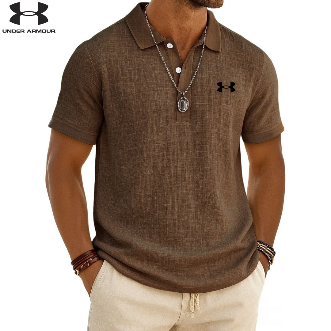 Modern Textured Polo || Clearance Sale