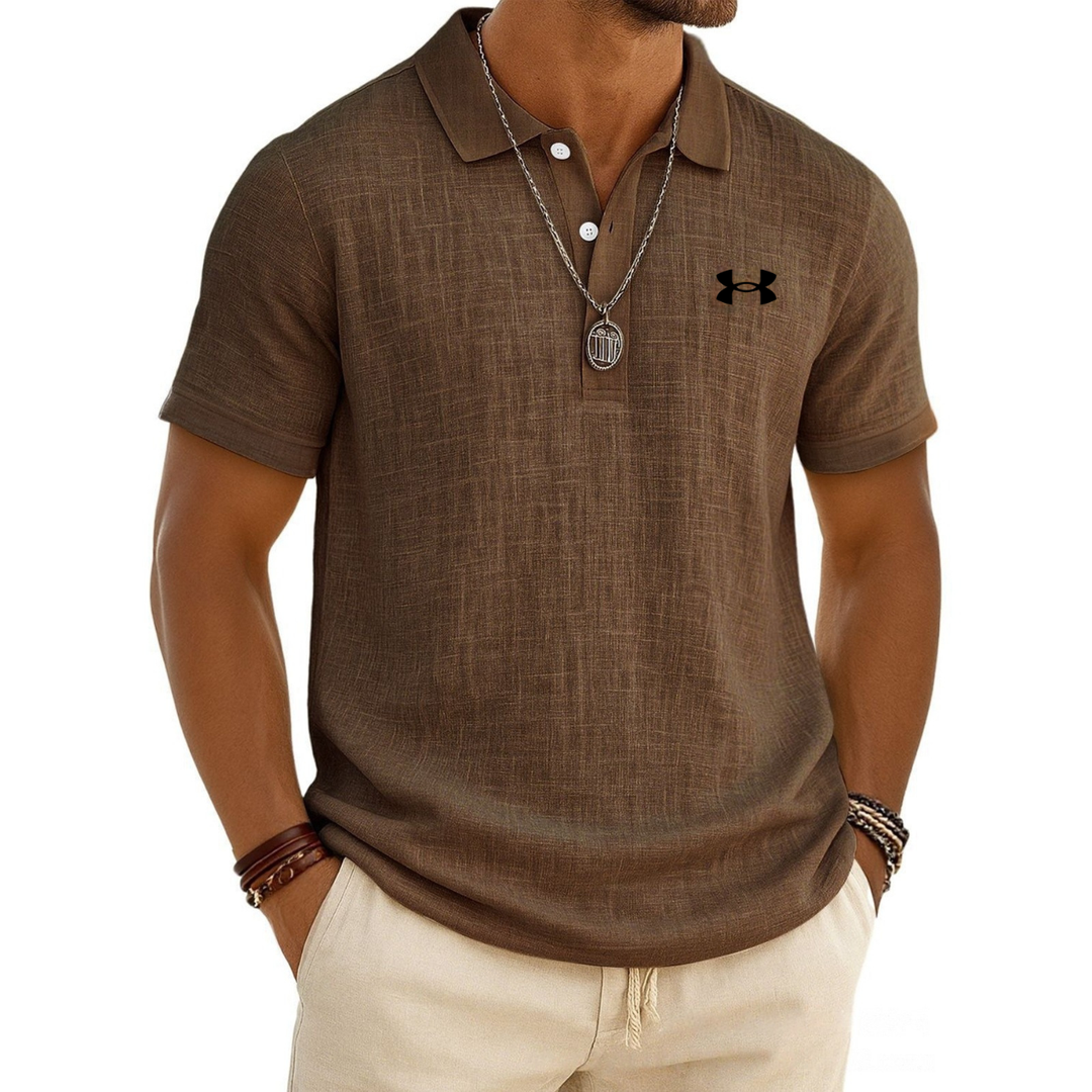 Modern Textured Polo - Clearance Sale