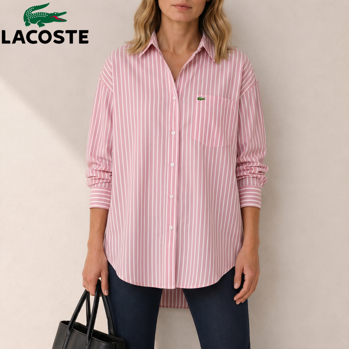 Coastal Stripe Button Shirt || Clearance Sale