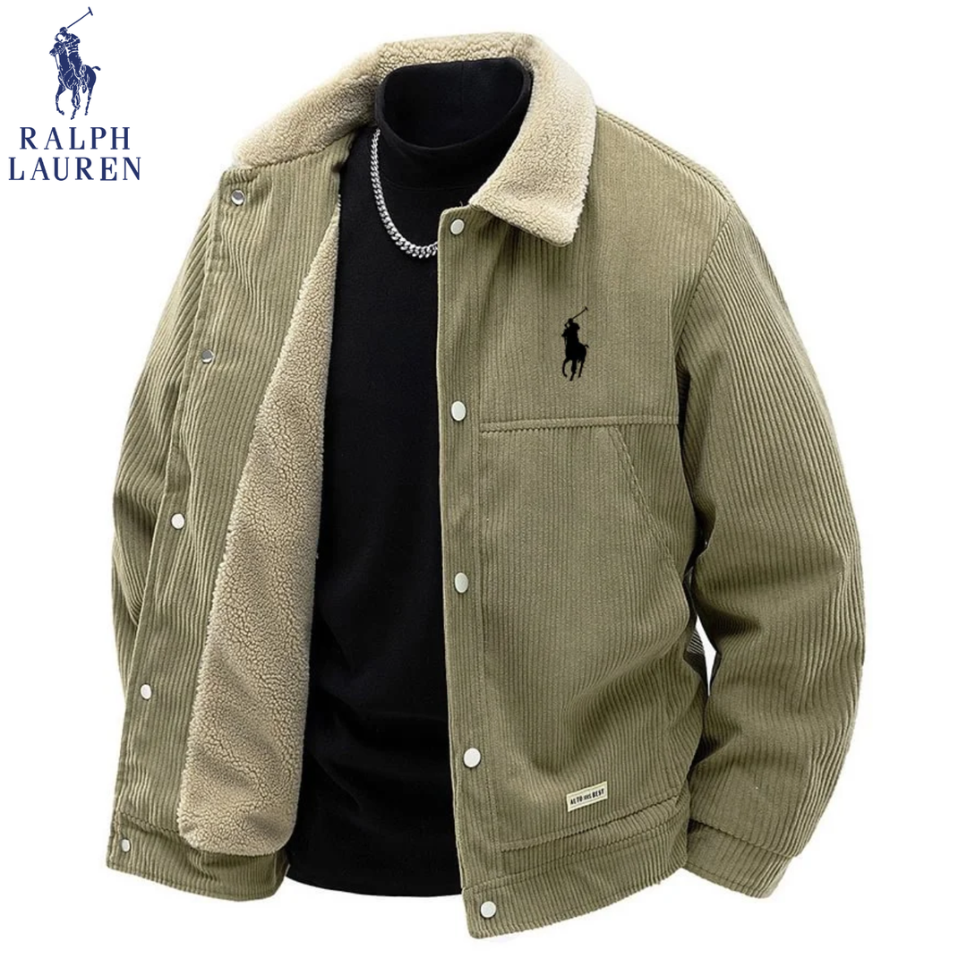 Premium Corduroy Sherpa Lined Jacket || Clearance Sale