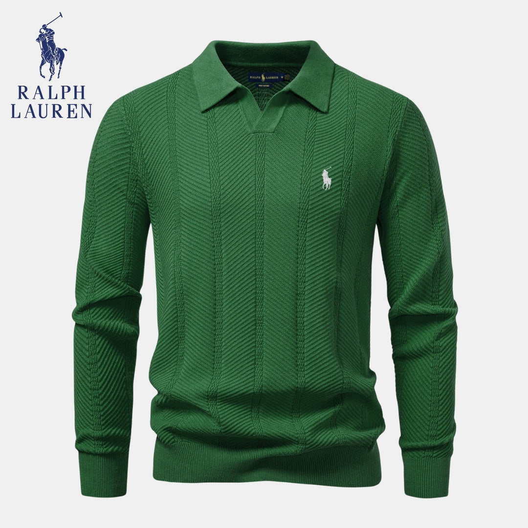 Knitted Polo Sweater || CLEARANCE SALE