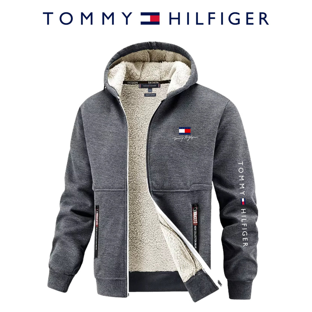 Sherpa-Lined Zip Hoodie || Clearance Sale