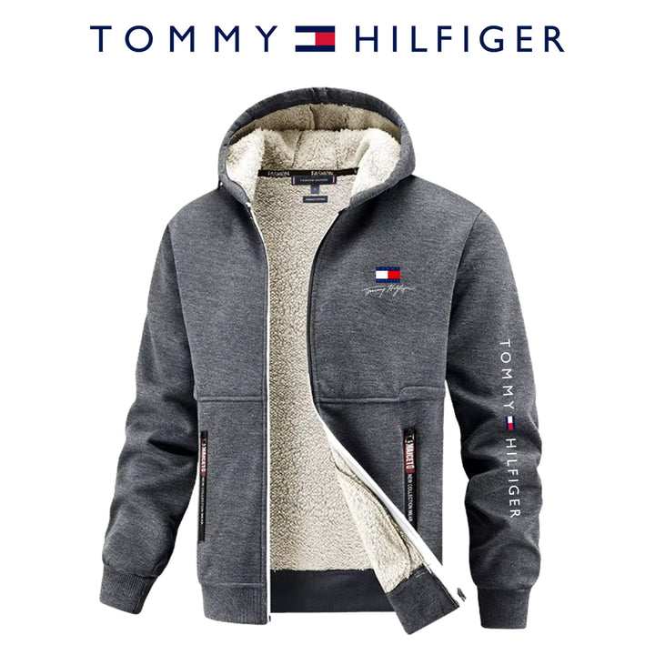 Sherpa-Lined Zip Hoodie || Clearance Sale