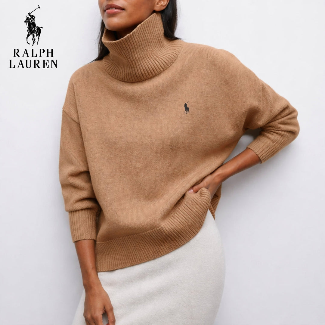 Soft Knitted Turtleneck Sweater || Clearance Sale