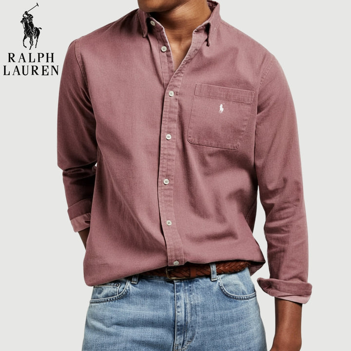 Linen Button-Up Shirt || CLEARANCE SALE