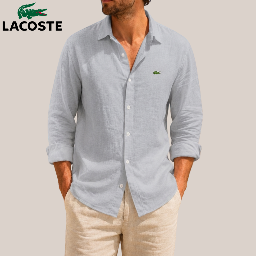 Coastal Linen Shirt || Clearance Sale