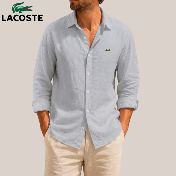 Coastal Linen Shirt || Clearance Sale