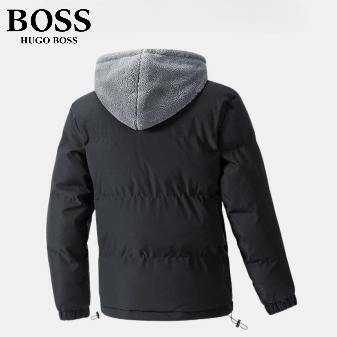 Padded Winter Jacket with Fleece Hood || CLEARANCE SALE