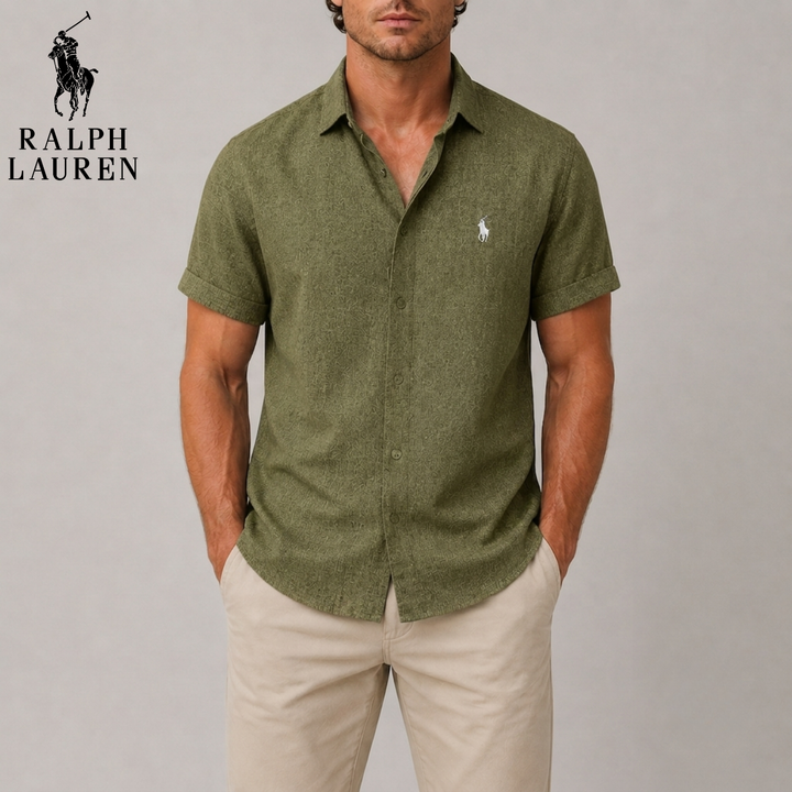 Textured Short Sleeve Shirt || Clearance Sale