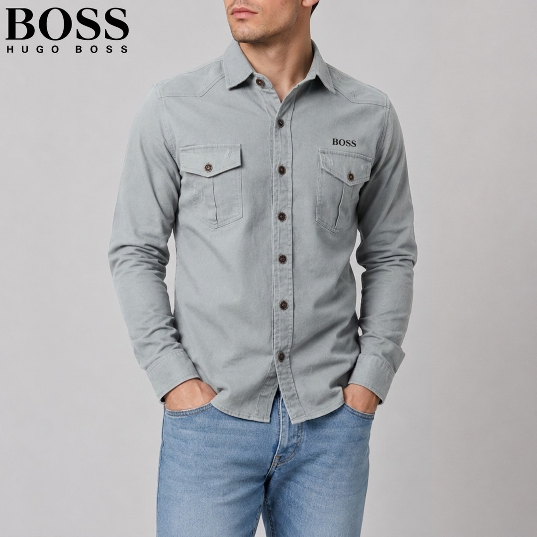 Modern Denim Shirt || Clearance Sale