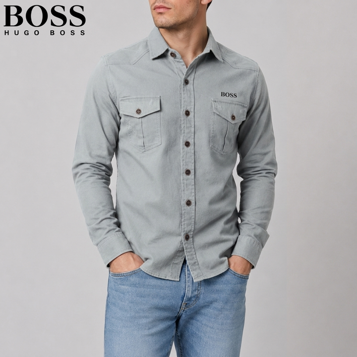 Modern Denim Shirt || Clearance Sale