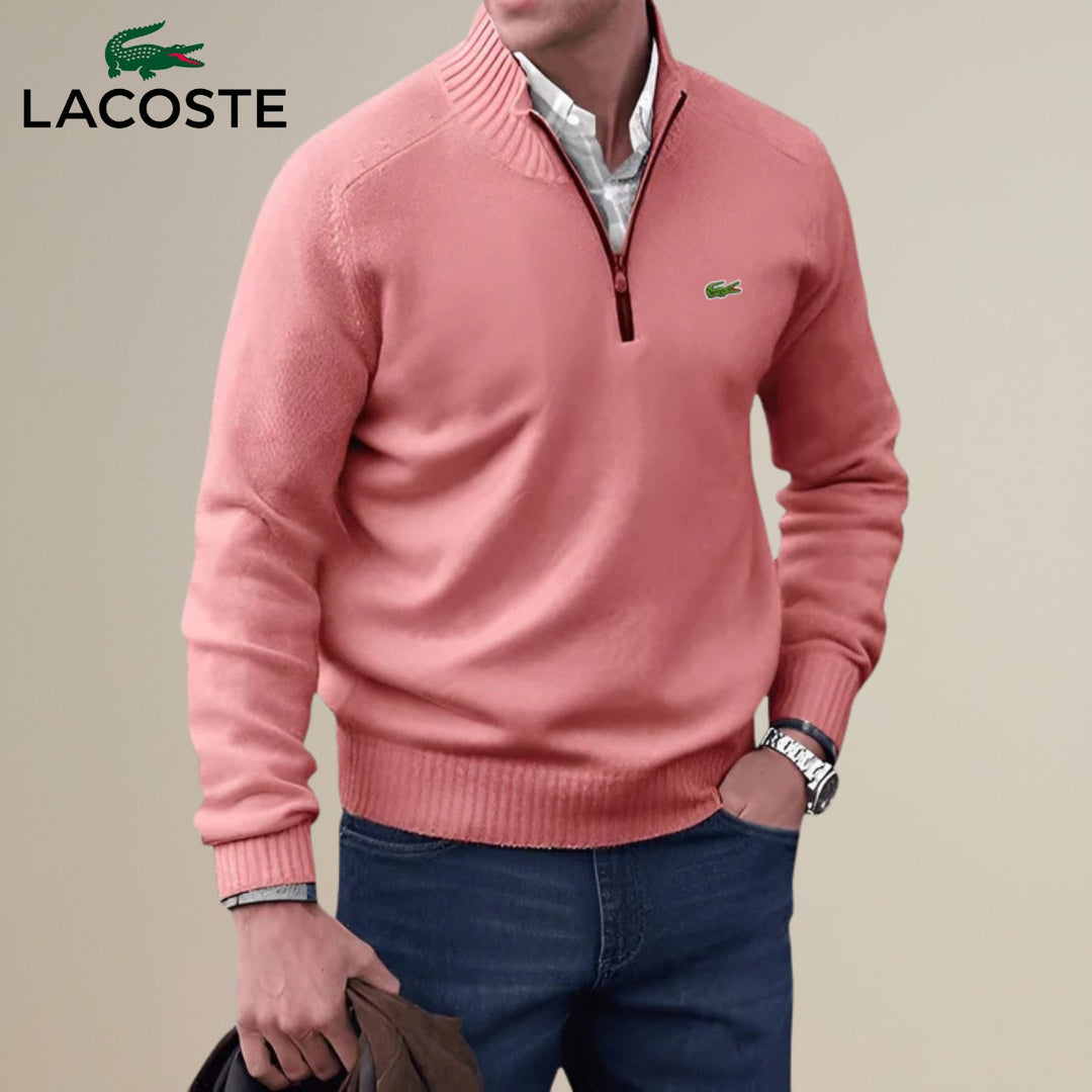 Knitted Half-Zip Sweater || Clearance Sale