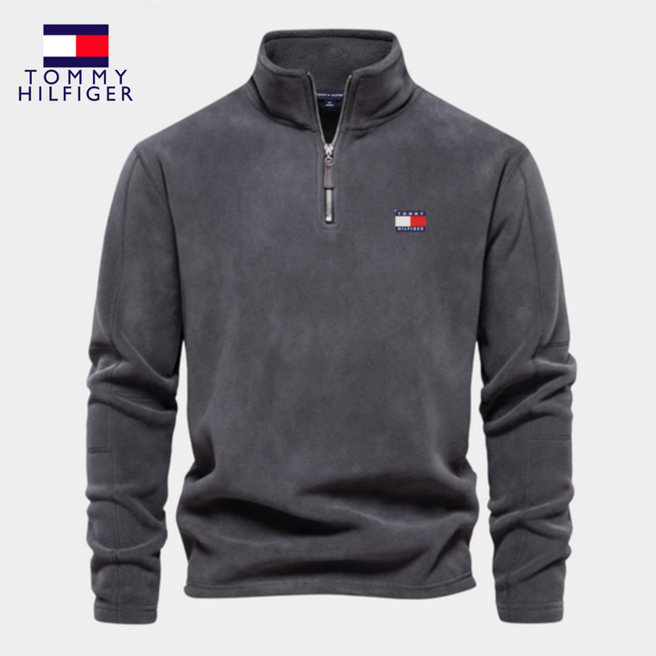 TH™ Half Zip Sweatshirt | In Cotton