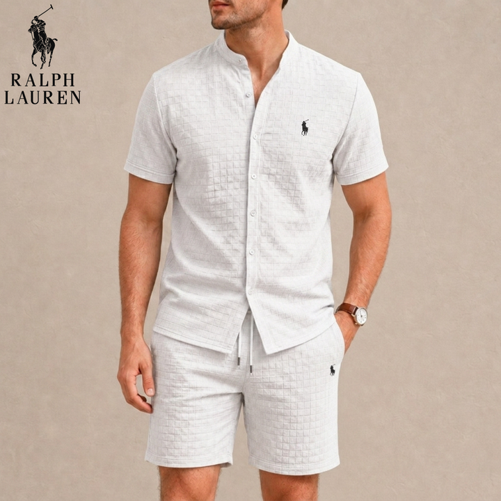 Mandarin Collar Summer Set || Clearance Sale