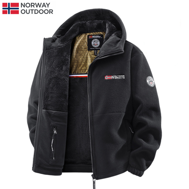 Thermal Hooded Fleece Jacket || Clearance Sale