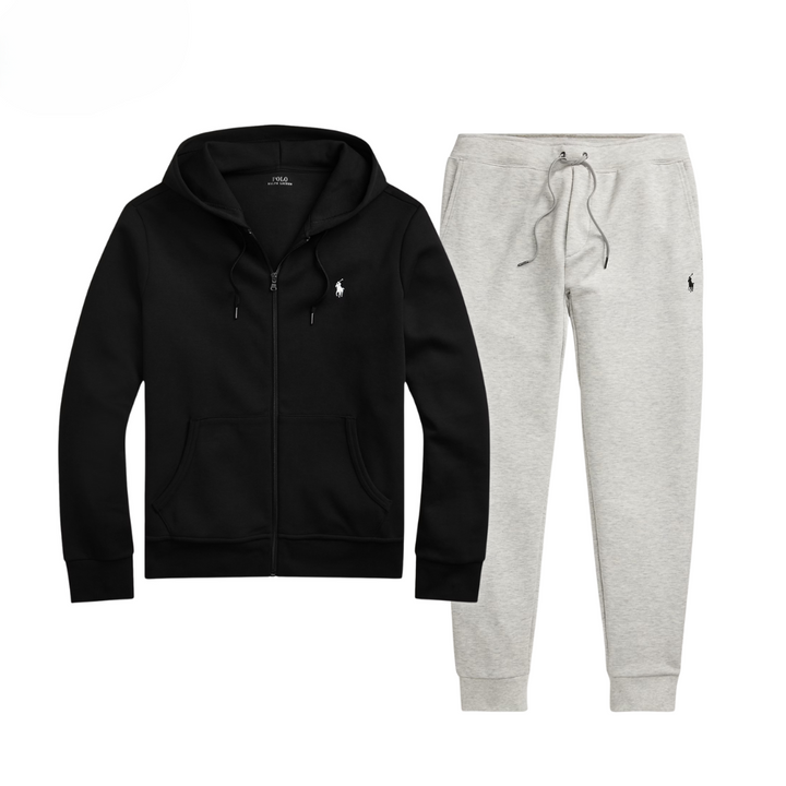 Urban Comfort Zip Hoodie Set - Clearance Sale