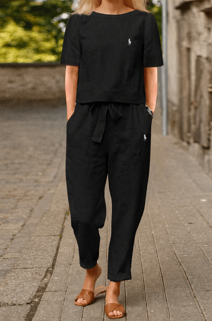 Short Sleeve Summer Jumpsuit - Clearance Sale