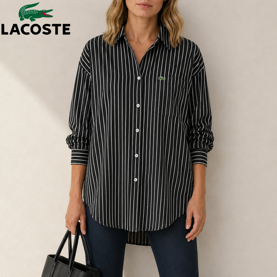 Coastal Stripe Button Shirt || Clearance Sale