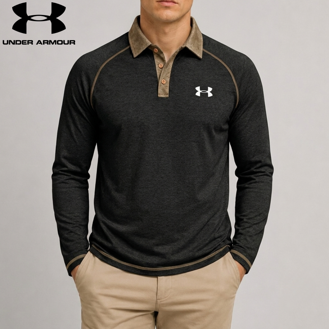 Long Sleeve Polo || Clearance Sale