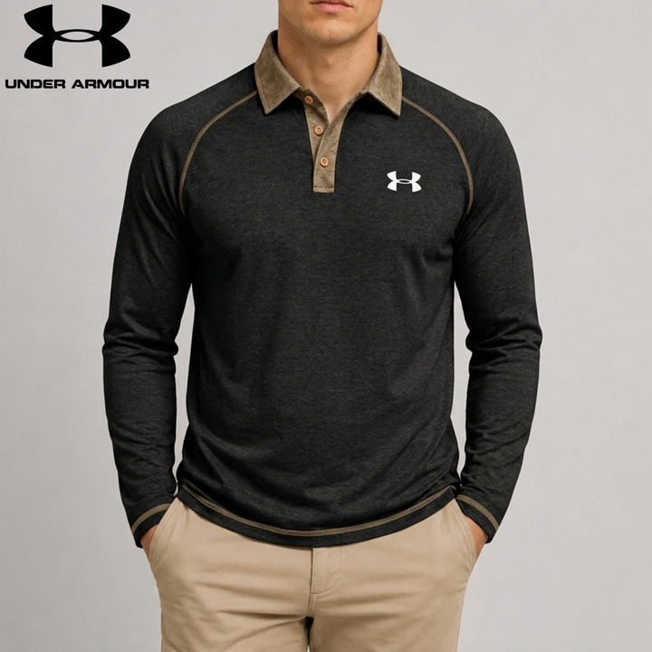 Long Sleeve Polo || Clearance Sale
