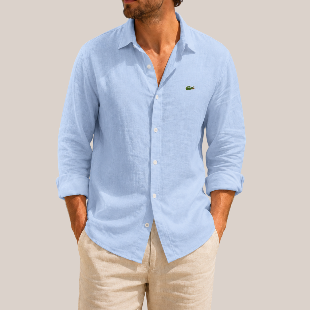 Coastal Linen Shirt - Clearance Sale