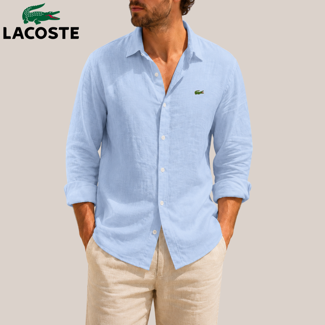 Coastal Linen Shirt || Clearance Sale
