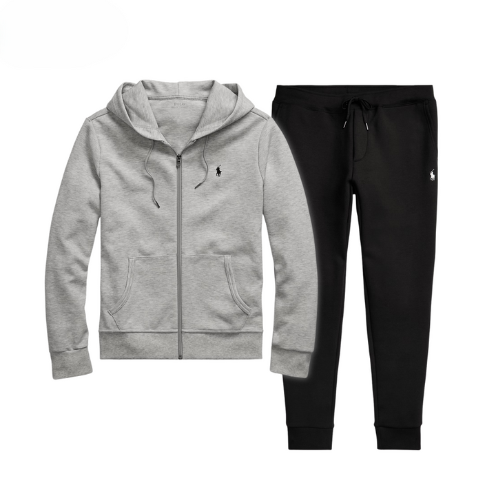 Urban Comfort Zip Hoodie Set - Clearance Sale