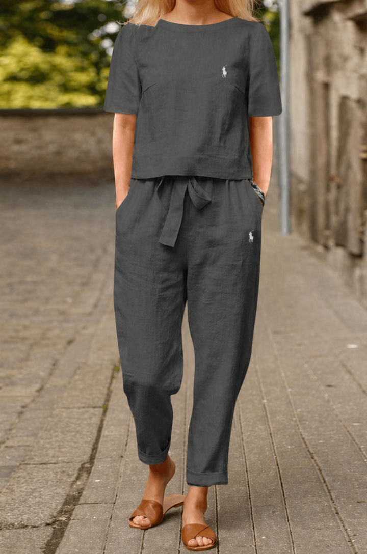 Short Sleeve Summer Jumpsuit - Clearance Sale
