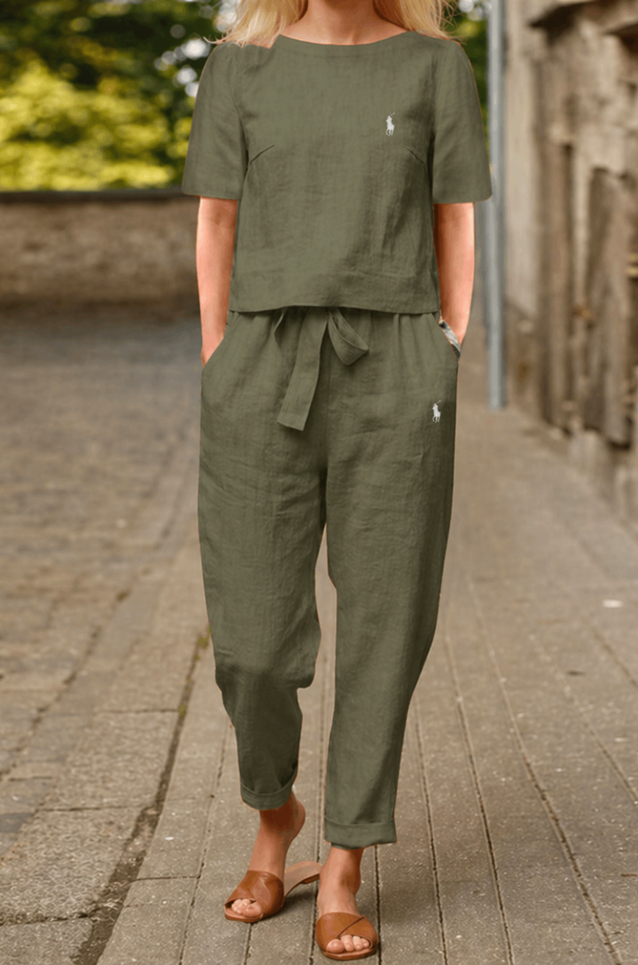 Short Sleeve Summer Jumpsuit - Clearance Sale