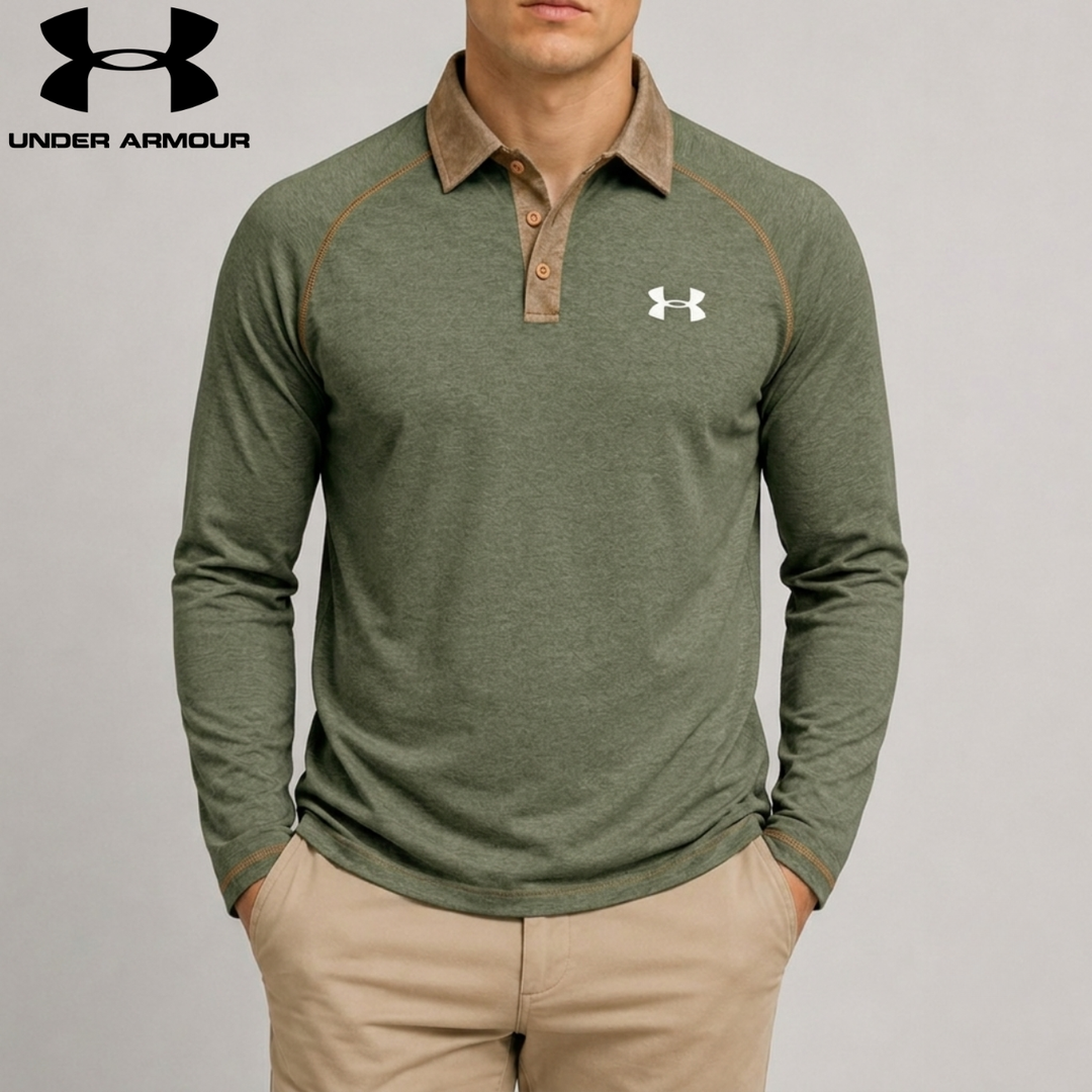 Long Sleeve Polo || Clearance Sale
