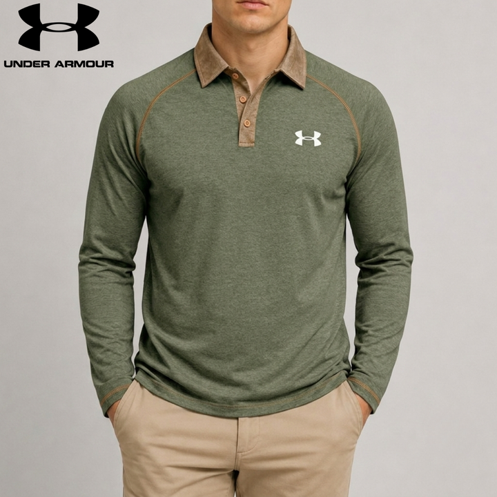 Long Sleeve Polo || Clearance Sale