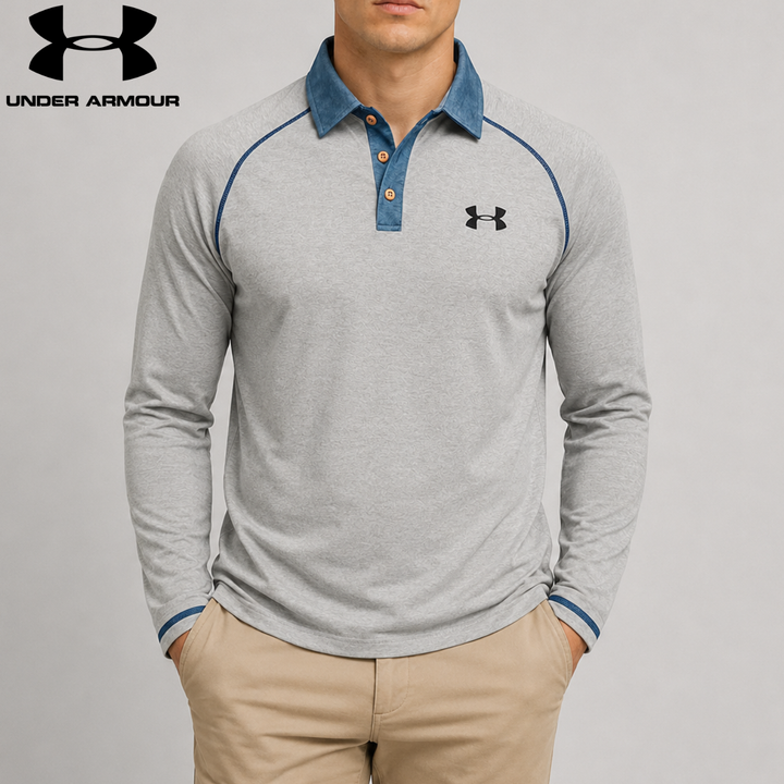 Long Sleeve Polo || Clearance Sale