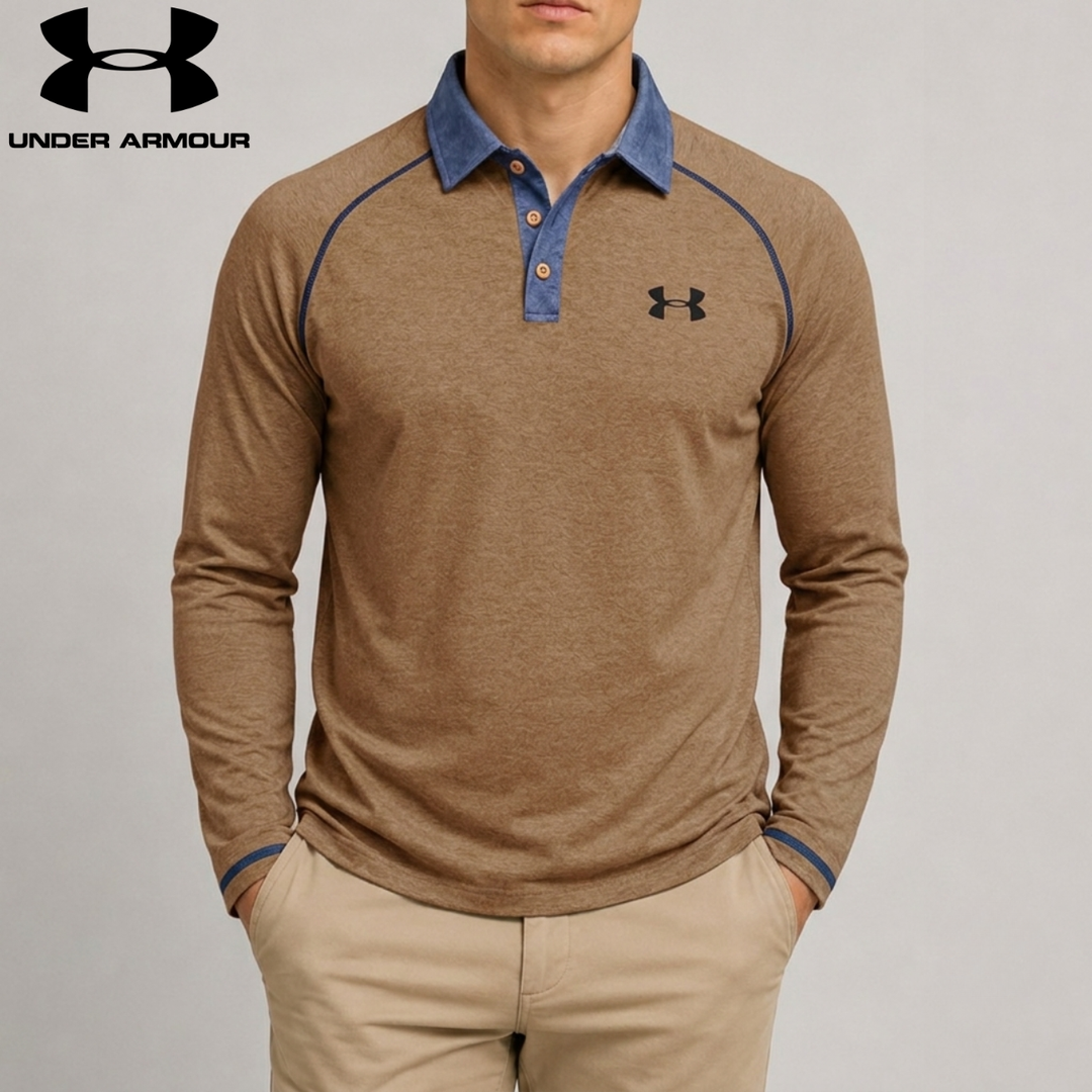 Long Sleeve Polo || Clearance Sale