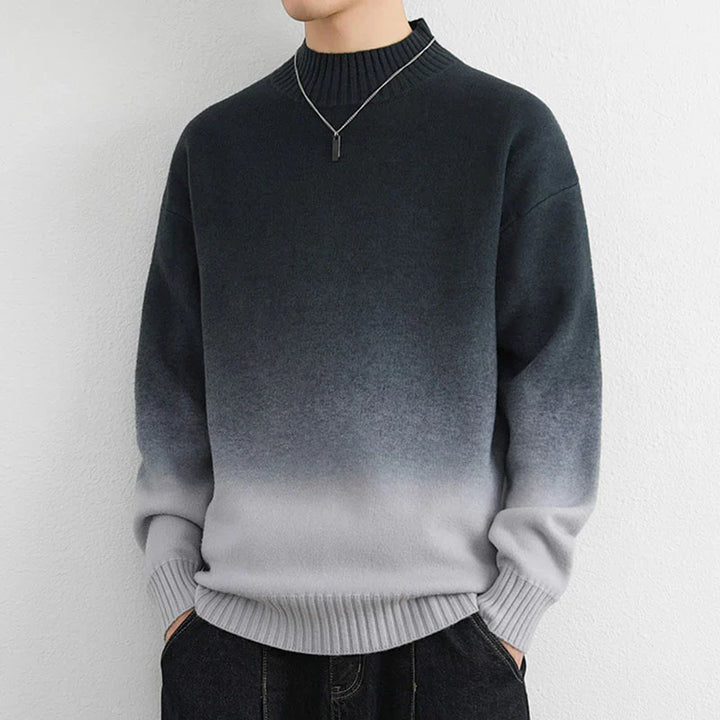 VARELLO OMBRÉ KNIT CREWNECK